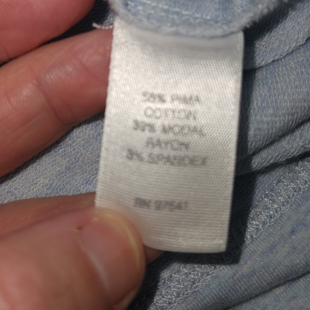 Pure Jill Light Blue Long Sleeve Top Large (Read Full Description) - Picture 6 of 11